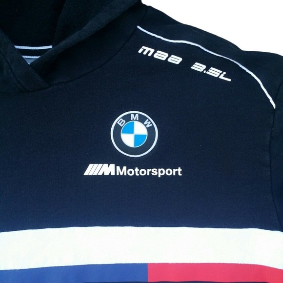 Puma × BMW Motorsport M88 Hooded Sweatshirt Size Large - Picture 3 of 5